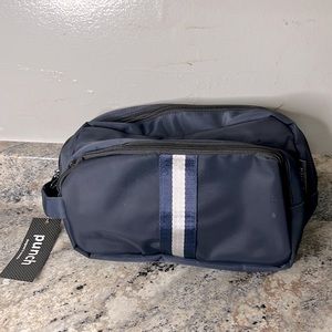 Punch travel bag / toiletry bag for men. New with tags